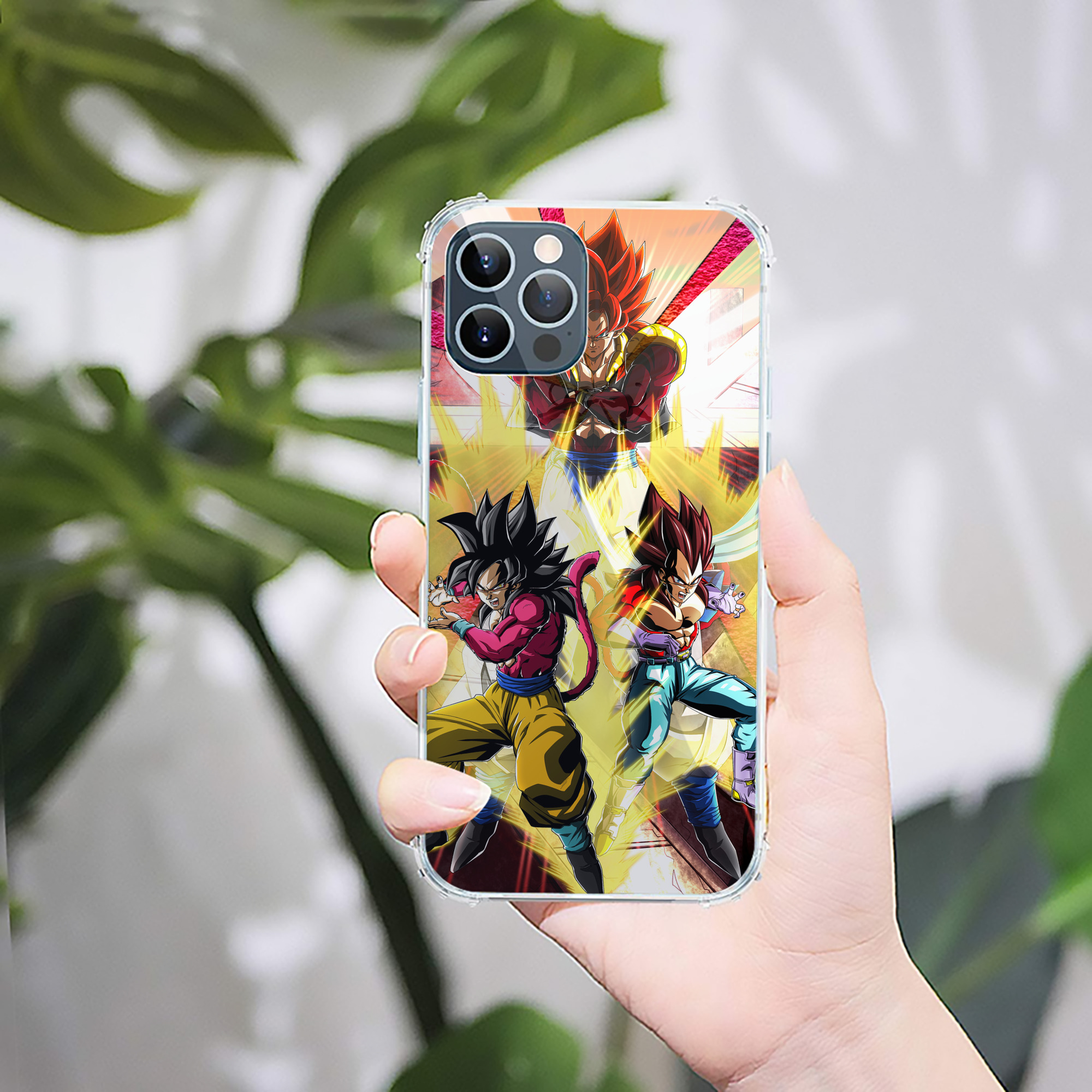 （画像用） ドラゴンボール DRAGON BALL 【iPhone 12シリーズ対応】透明スマホケース（クリアソフトケース）